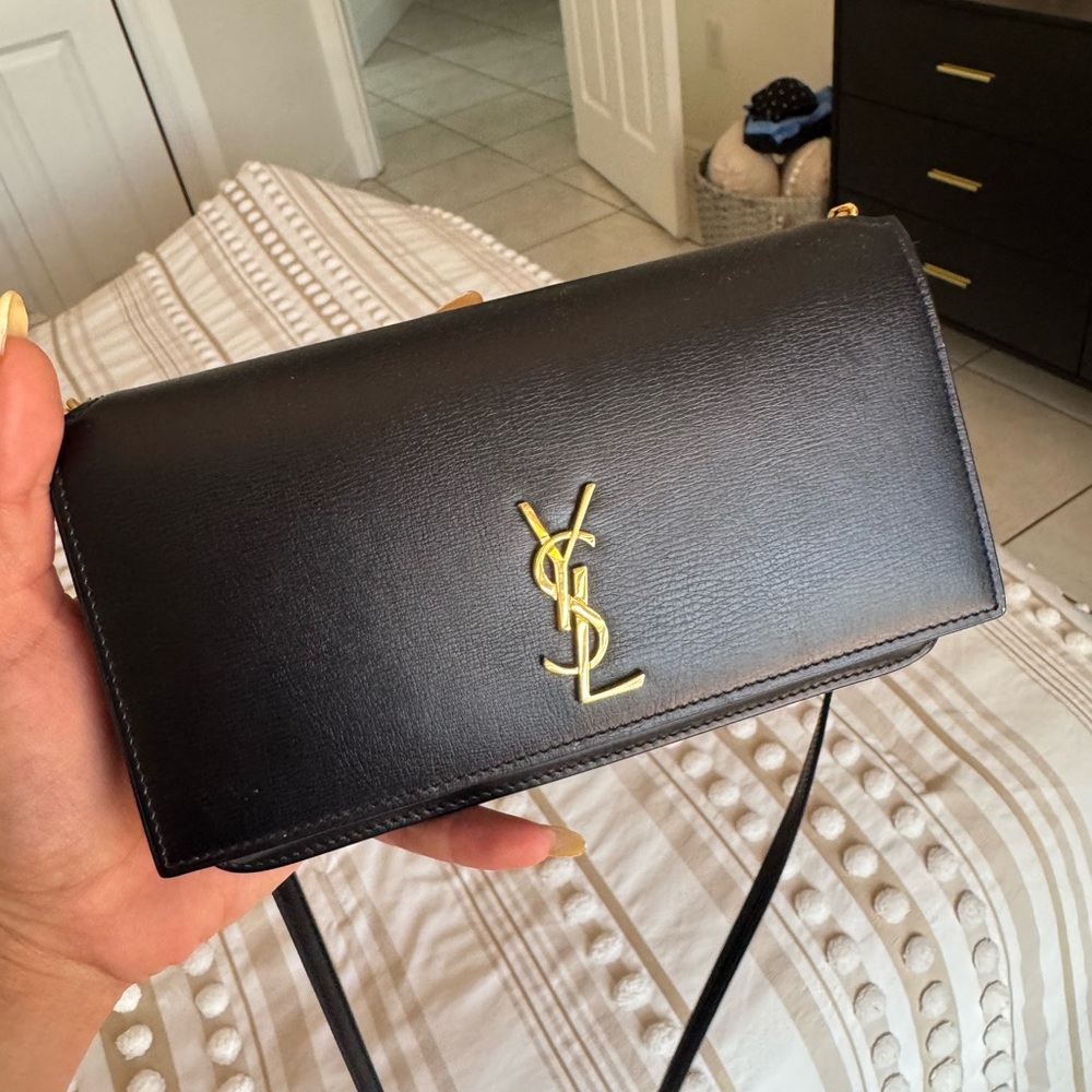 Yves Saint Laurent Black Crossbody Bag